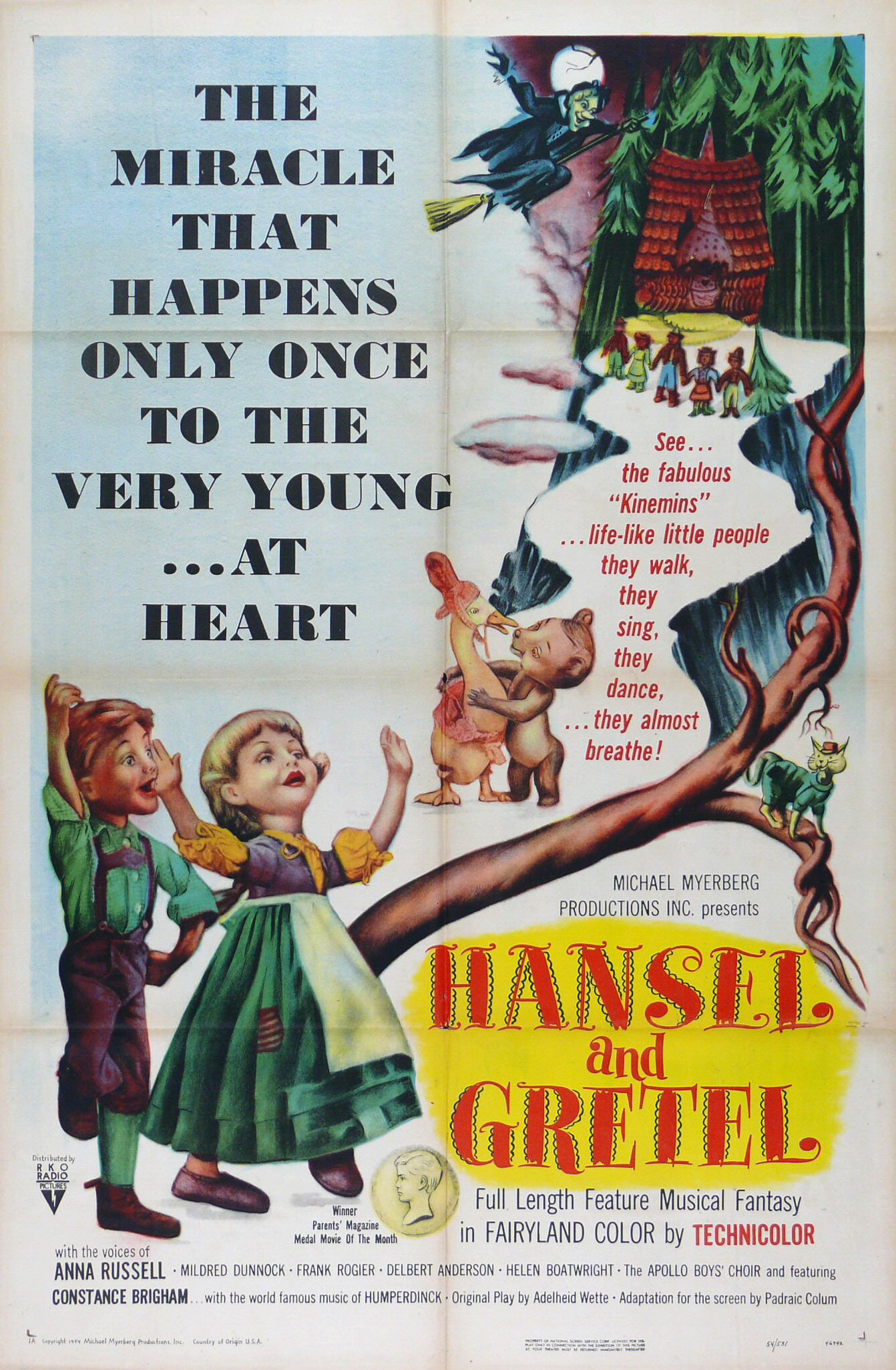 Hansel and Gretel (1954) Screenshot 3