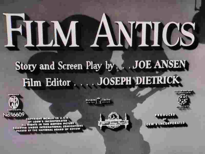 Film Antics (1954) Screenshot 1