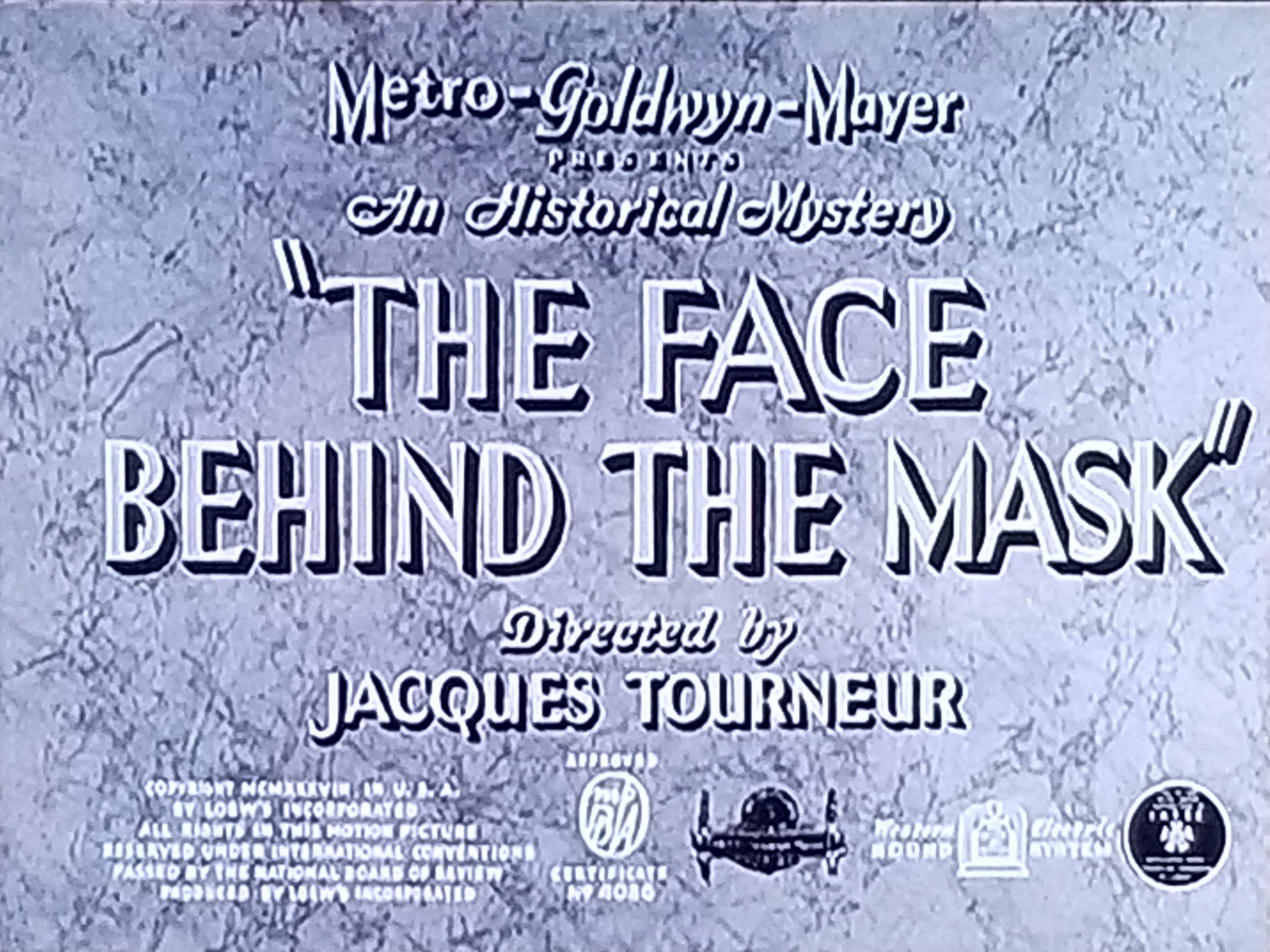 The Face Behind the Mask (1938) starring John Nesbitt on DVD on DVD