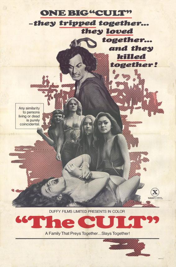The Cult (1971) starring Makee K. Blaisdell on DVD on DVD