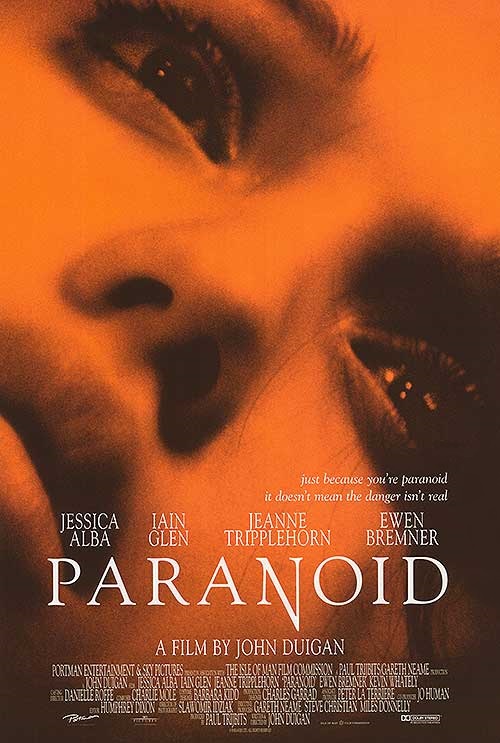 Paranoid (2000) starring Jessica Alba on DVD on DVD