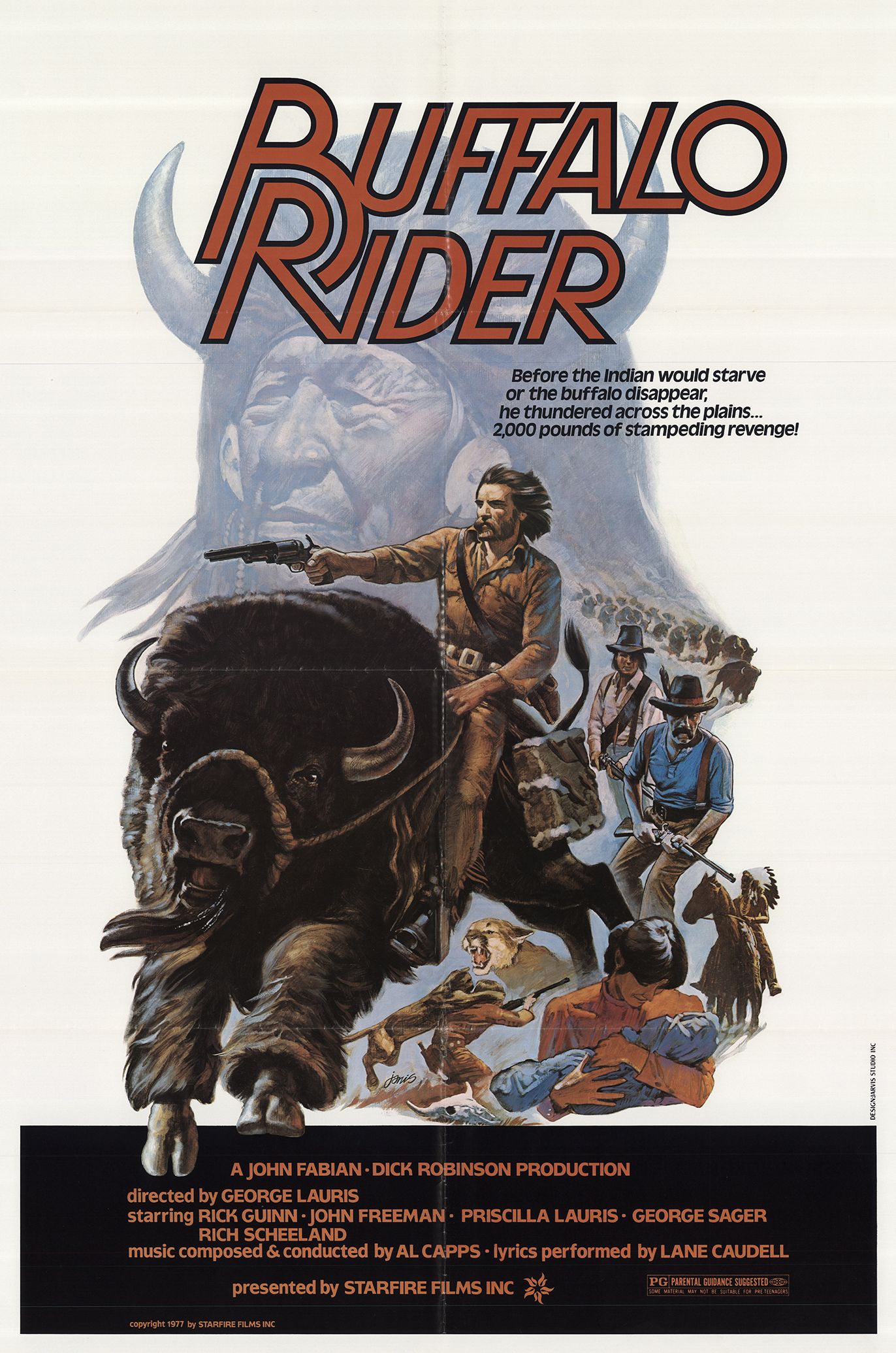 Buffalo Rider (1978) starring C. Lindsay Workman on DVD on DVD