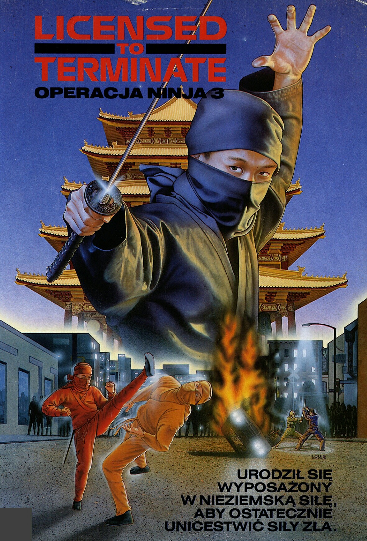 Ninja Operation: Licensed to Terminate (1987) Screenshot 2