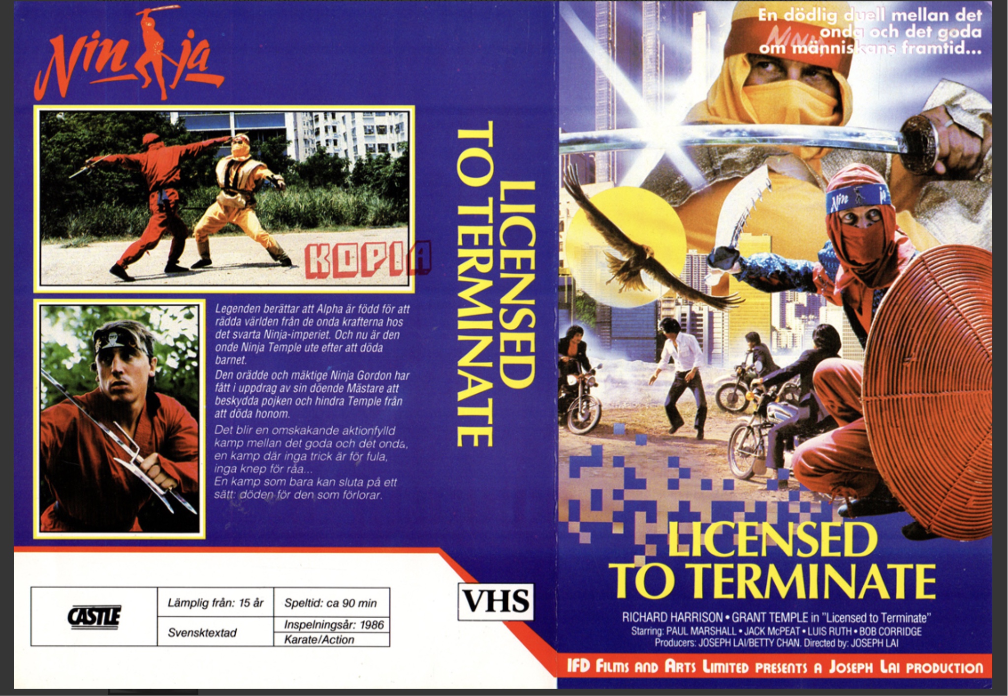 Ninja Operation: Licensed to Terminate (1987) Screenshot 4