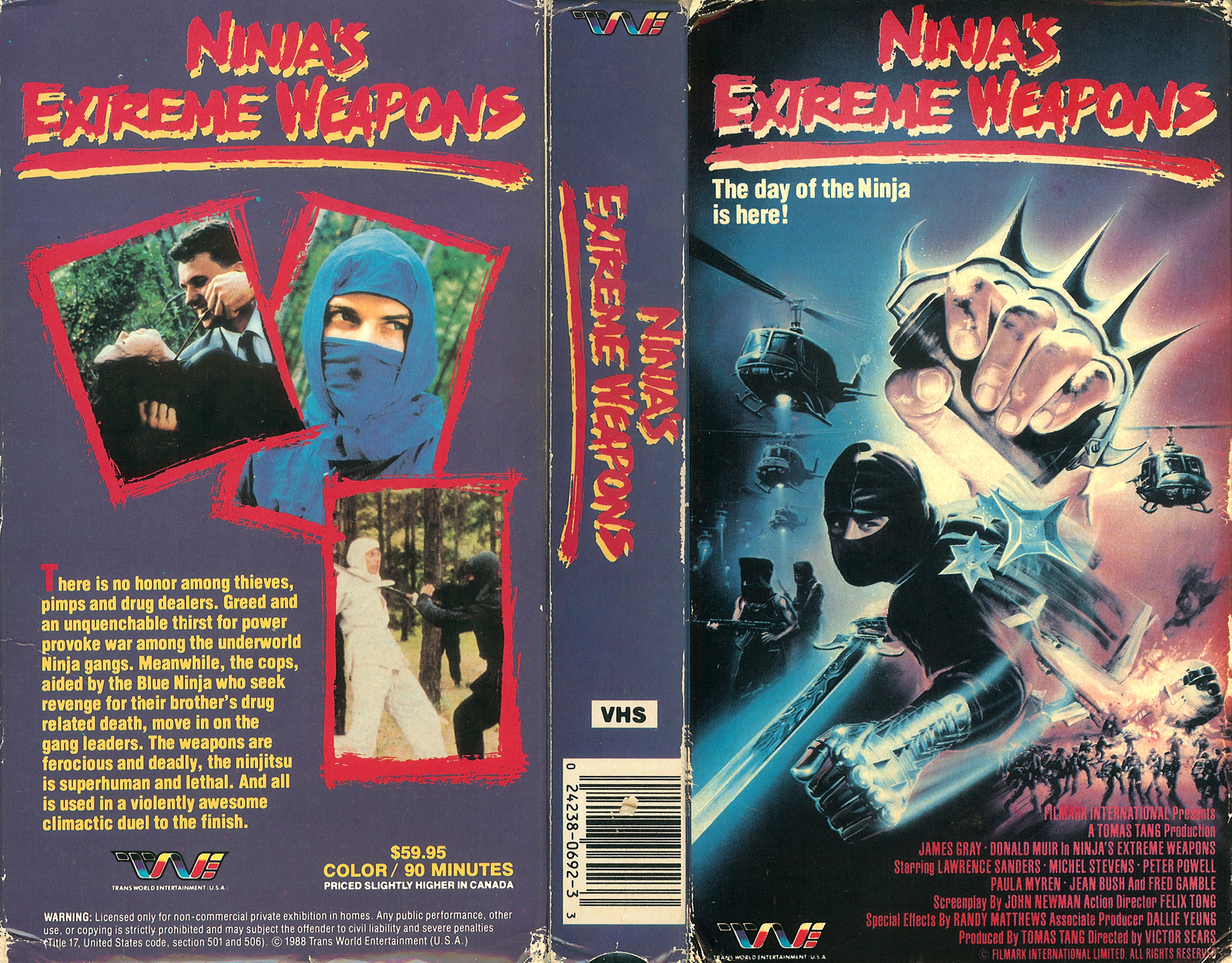 Ninja's Extreme Weapons (1988) Screenshot 2 