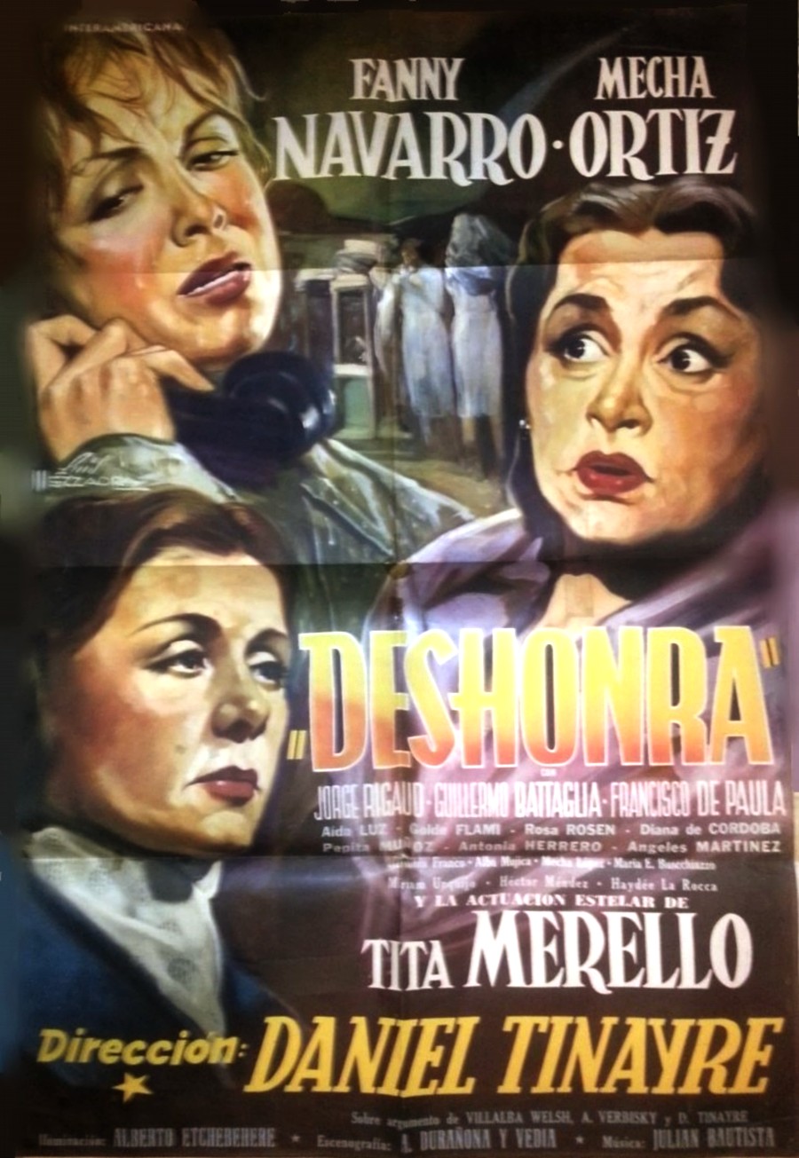 Deshonra (1952) with English Subtitles on DVD on DVD