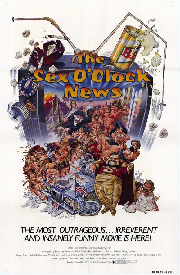 The Sex O'Clock News (1985) starring Doug Ballard on DVD on DVD