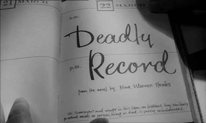 Deadly Record (1959) Screenshot 1