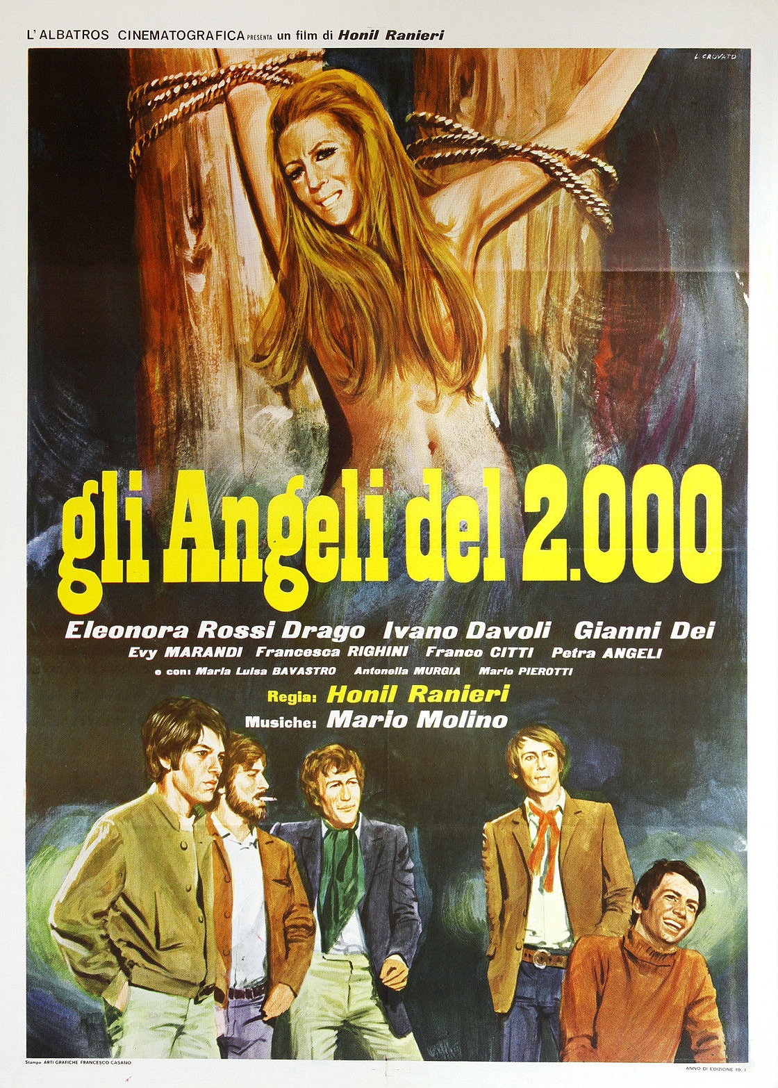 Gli angeli del 2000 (1969) with English Subtitles on DVD on DVD