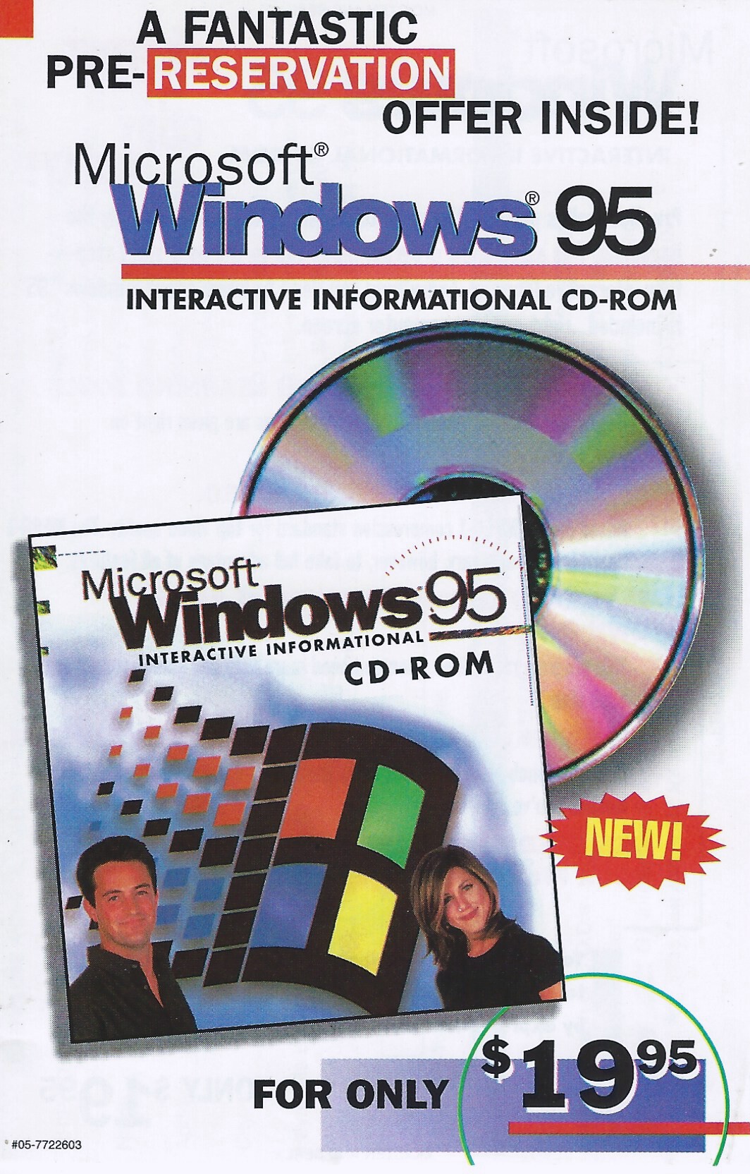 Microsoft Windows 95 Video Guide (1995) starring Jennifer Aniston on DVD on DVD