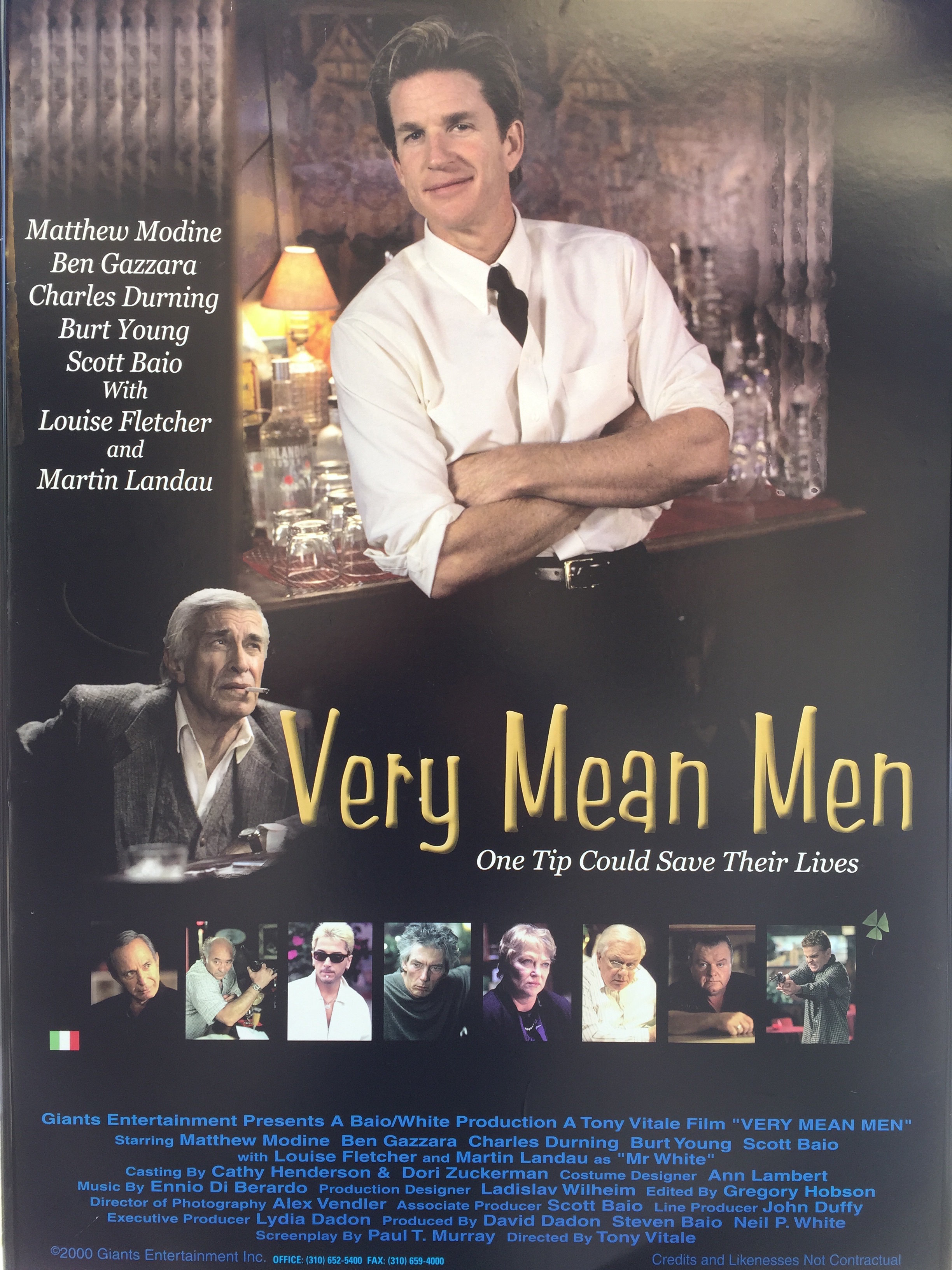 Very Mean Men (2000) starring Matthew Modine on DVD on DVD