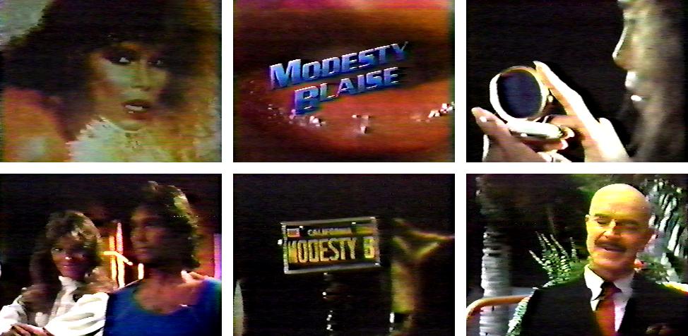 Modesty Blaise (1982) starring Ann Turkel on DVD on DVD