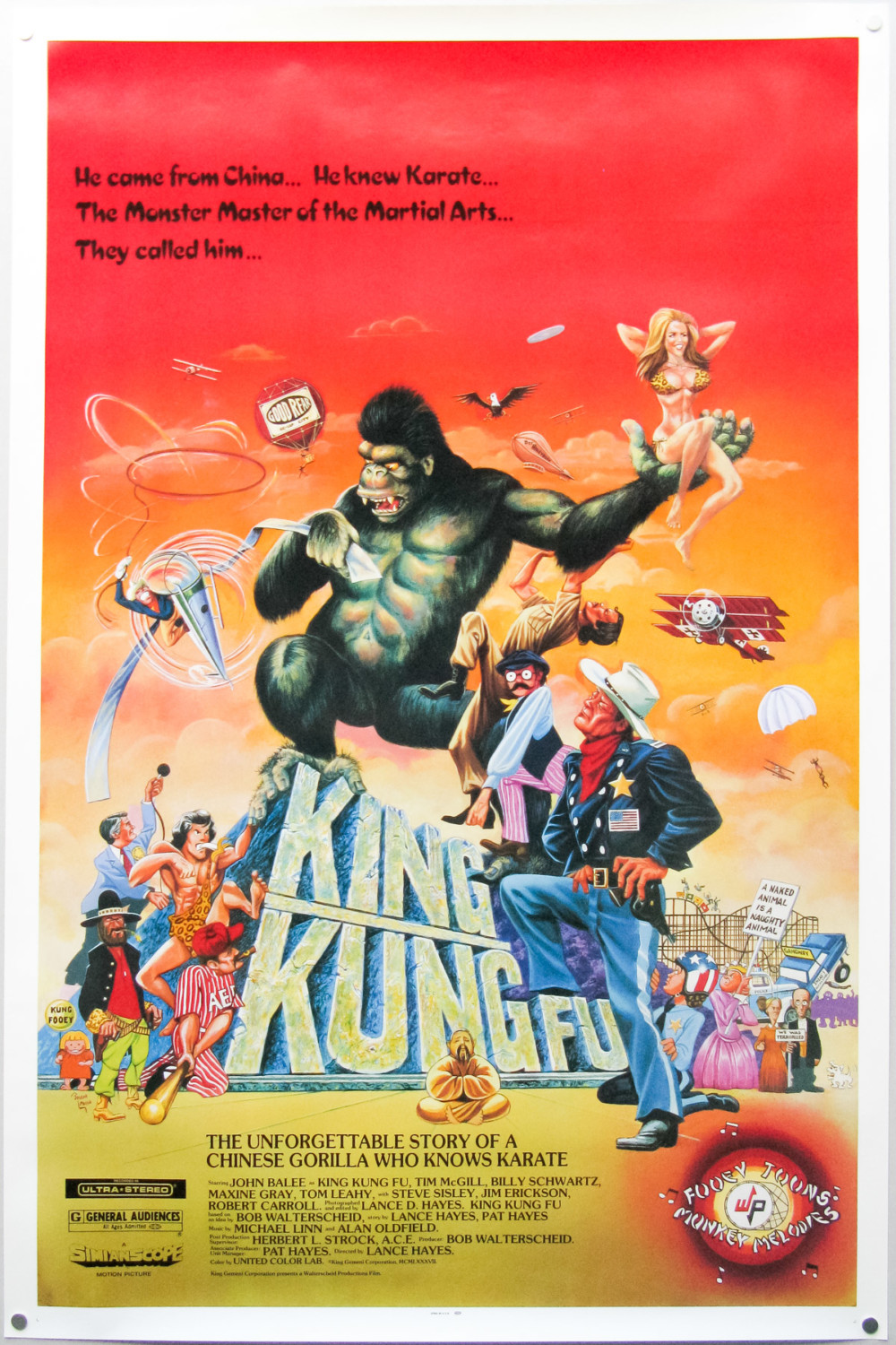 King Kung Fu (1976) starring John Ballee on DVD on DVD
