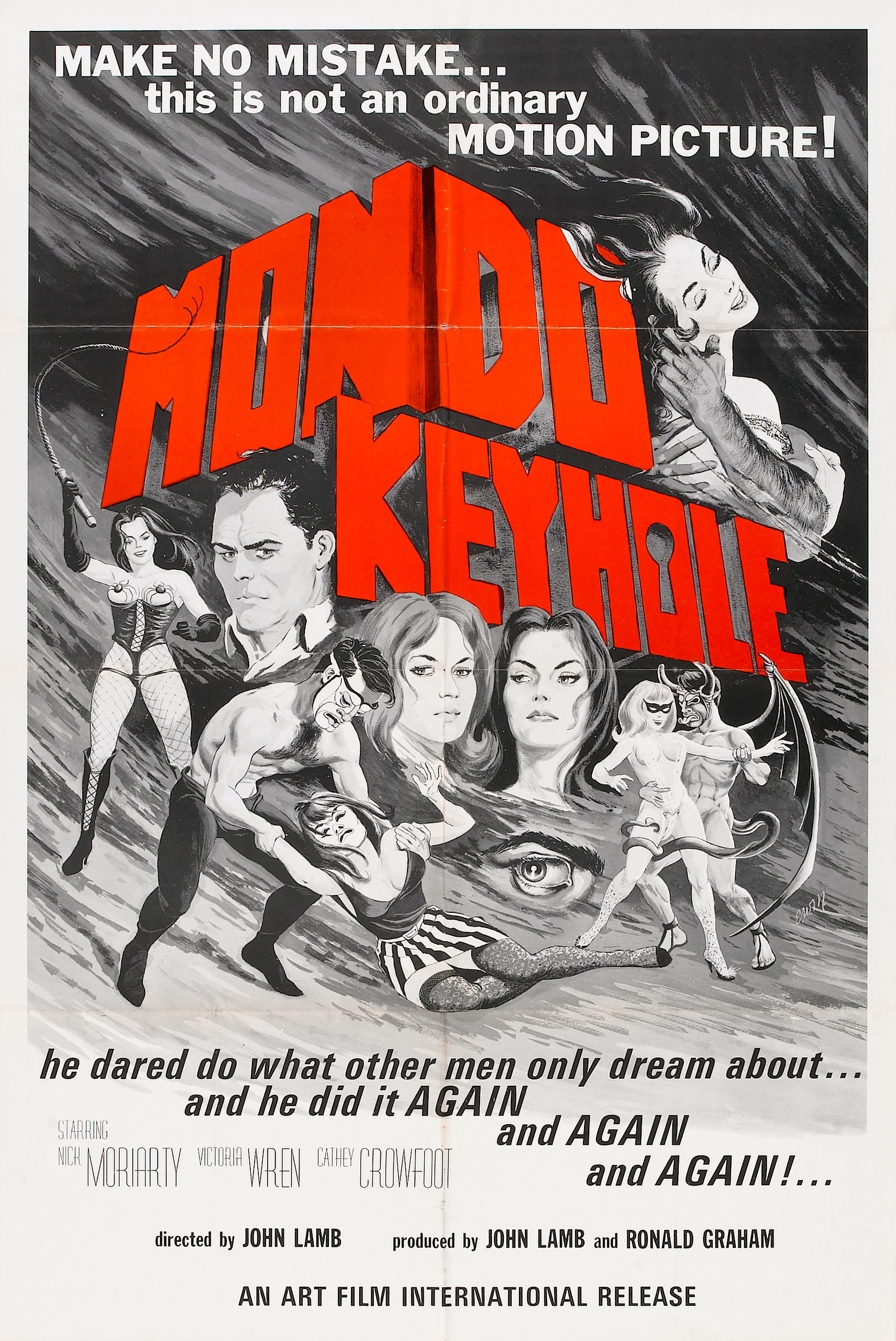 Mondo Keyhole (1966) starring Nick Moriarty on DVD on DVD