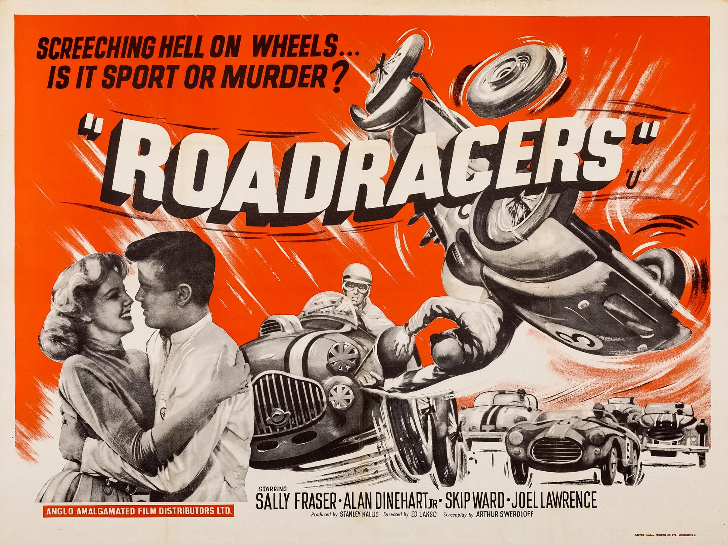 Roadracers (1959) starring Joel Lawrence on DVD DVD Roadracers (1959) Screenshot 5