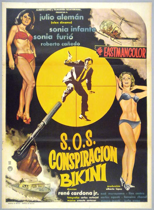 SOS Conspiracion Bikini (1967) with English Subtitles on DVD on DVD