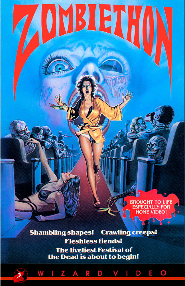 Zombiethon (1986) starring Karrene Janyl Caudle on DVD on DVD