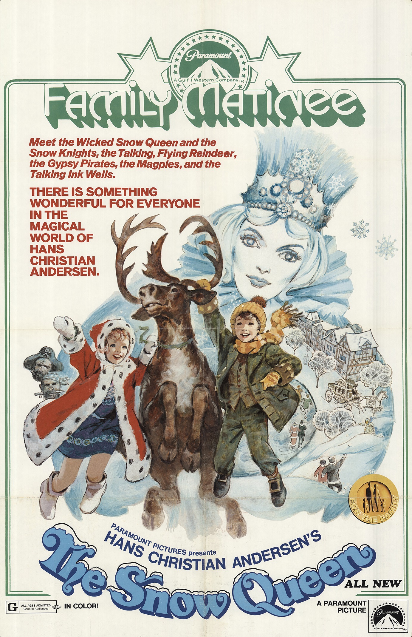 The Snow Queen (1967) with English Subtitles on DVD on DVD