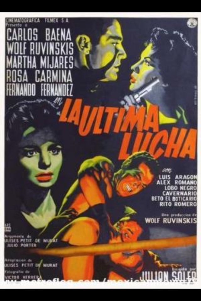 La última lucha (1959) with English Subtitles on DVD on DVD