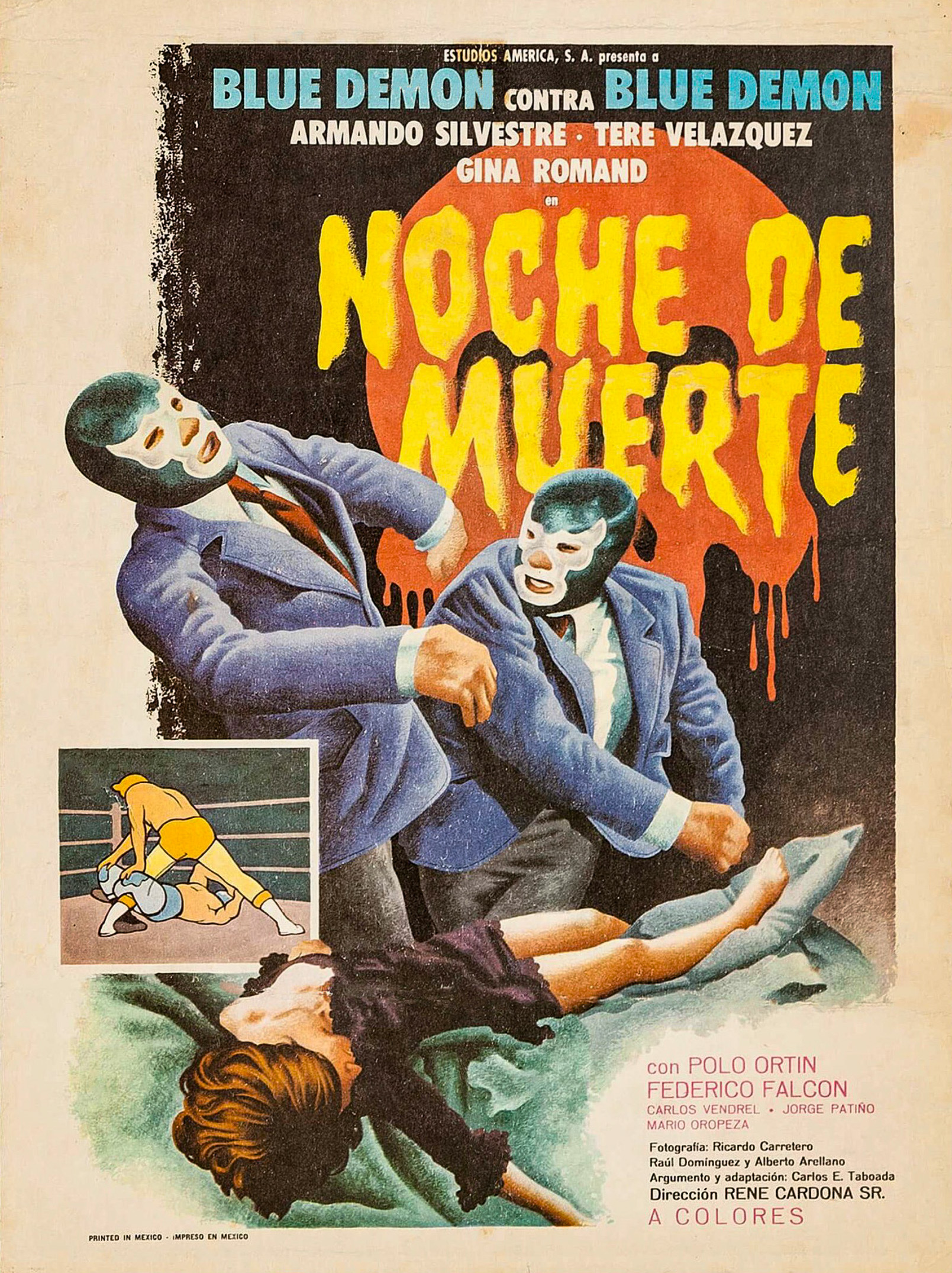 Noche de muerte (1975) with English Subtitles on DVD on DVD