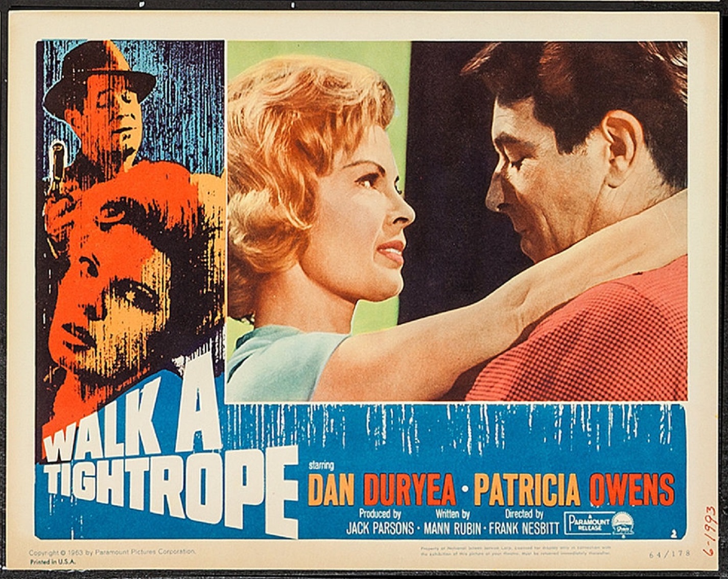 Walk a Tightrope (1963) Screenshot 1 