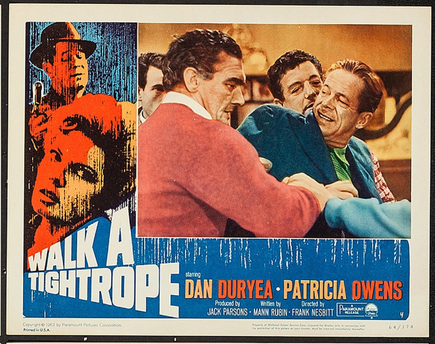 Walk a Tightrope (1963) Screenshot 3 