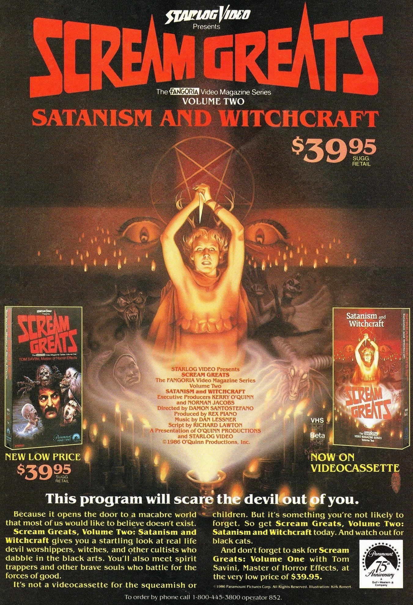 Scream Greats, Vol. 2: Satanism and Witchcraft (1986) Screenshot 1