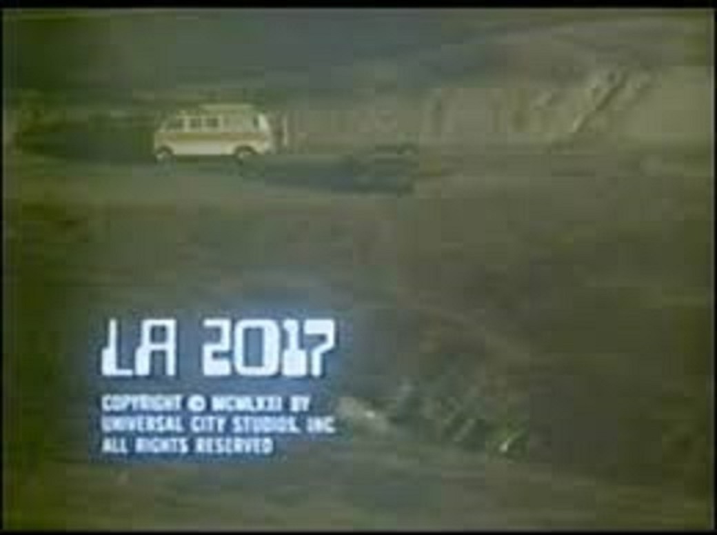 LA 2017 (1971) starring Gene Barry on DVD on DVD
