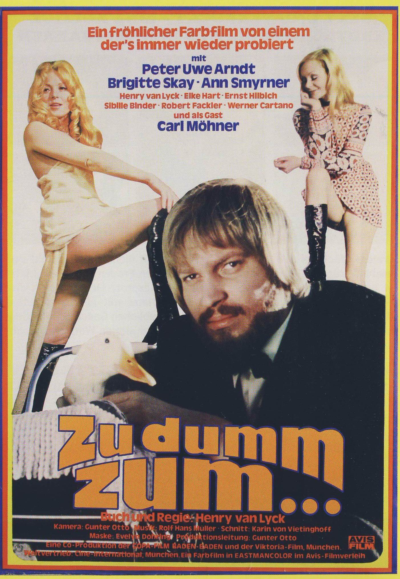 Zu dumm zum... (1971) with English Subtitles on DVD on DVD