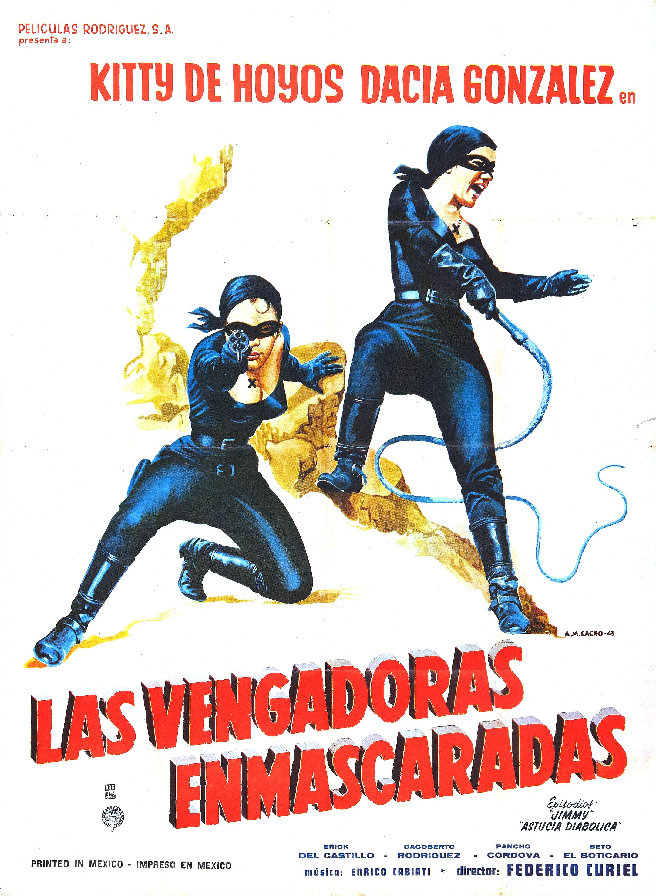 Las vengadoras enmascaradas (1963) with English Subtitles on DVD on DVD