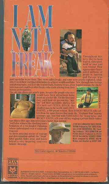 I Am Not a Freak (1987) Screenshot 2