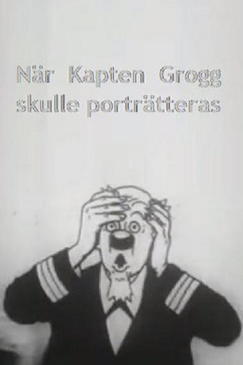 När Kapten Grogg skulle porträtteras (1917) Screenshot 1 
