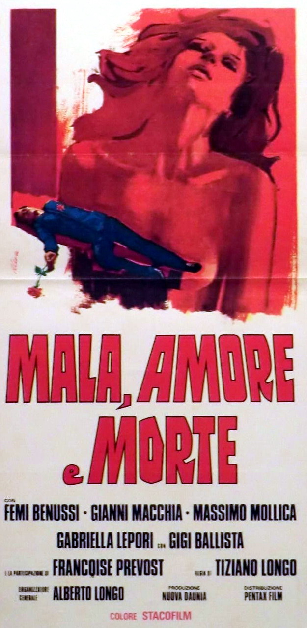 Mala, amore e morte (1975) with English Subtitles on DVD on DVD
