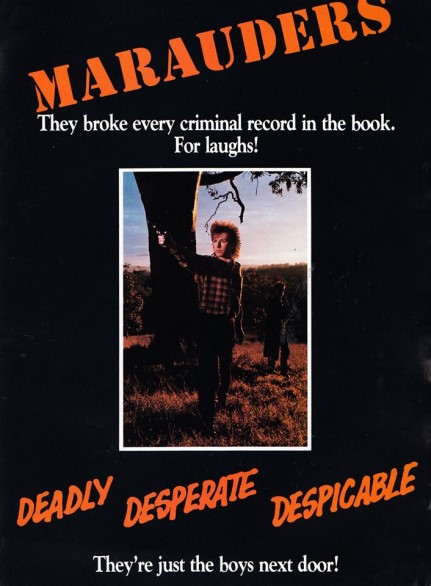 Marauders (1986) starring Zero Montana on DVD on DVD