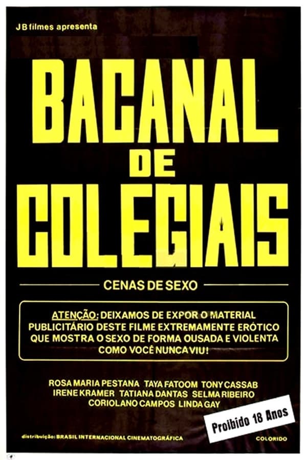 Bacanal de Colegiais (1983) with English Subtitles on DVD on DVD