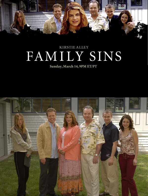 Family Sins (2004) starring Kirstie Alley on DVD on DVD