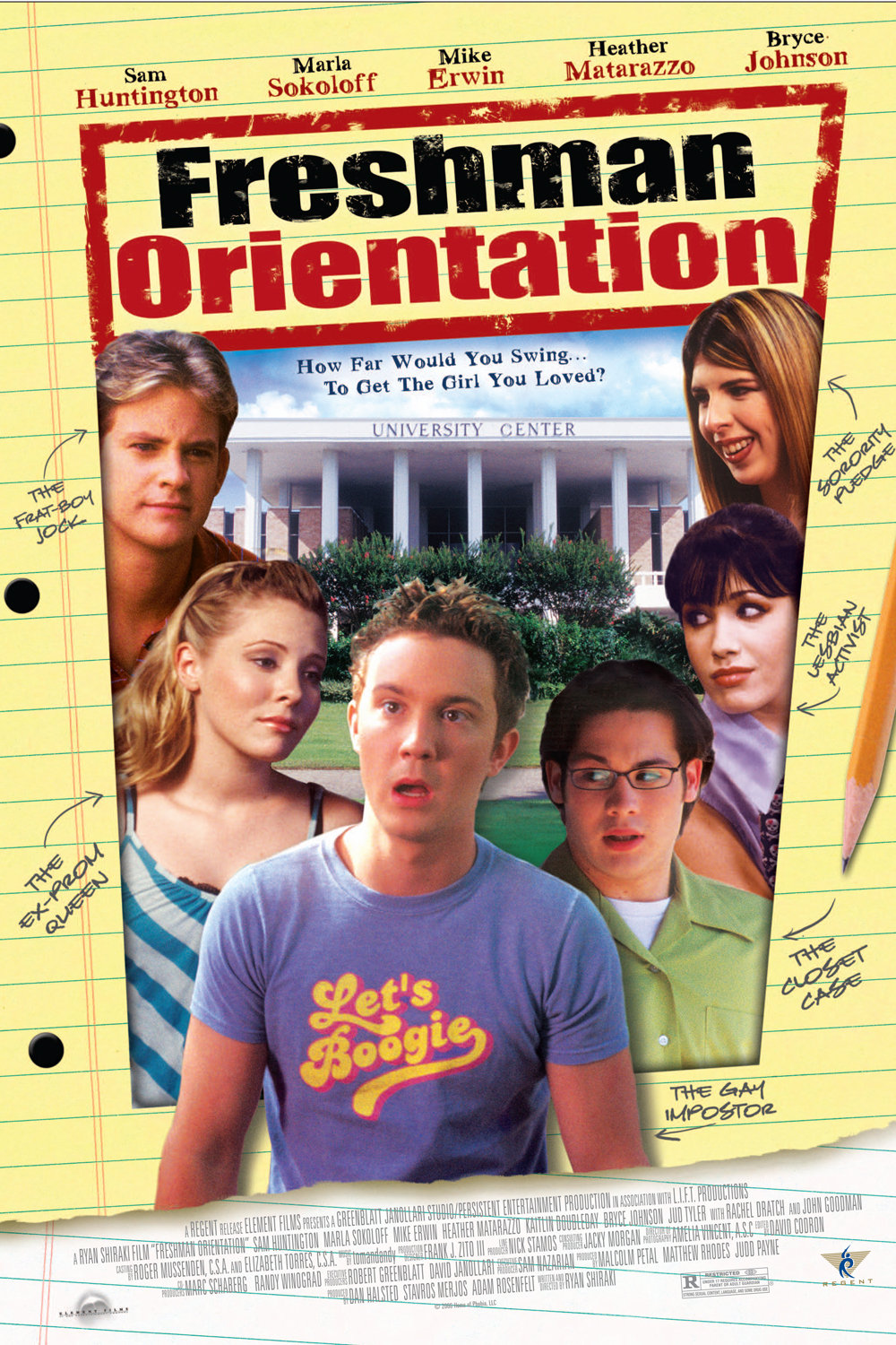 Freshman Orientation (2004) starring Sam Huntington on DVD on DVD