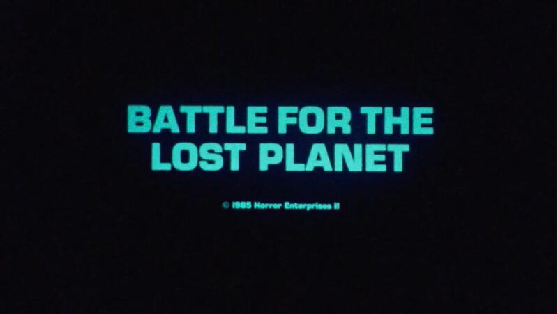 Battle for the Lost Planet (1986) Screenshot 2