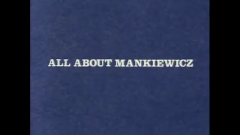 All About Mankiewicz (1983) Screenshot 4