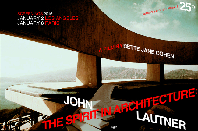 The Spirit in Architecture: John Lautner (1990) starring N/A on DVD on DVD