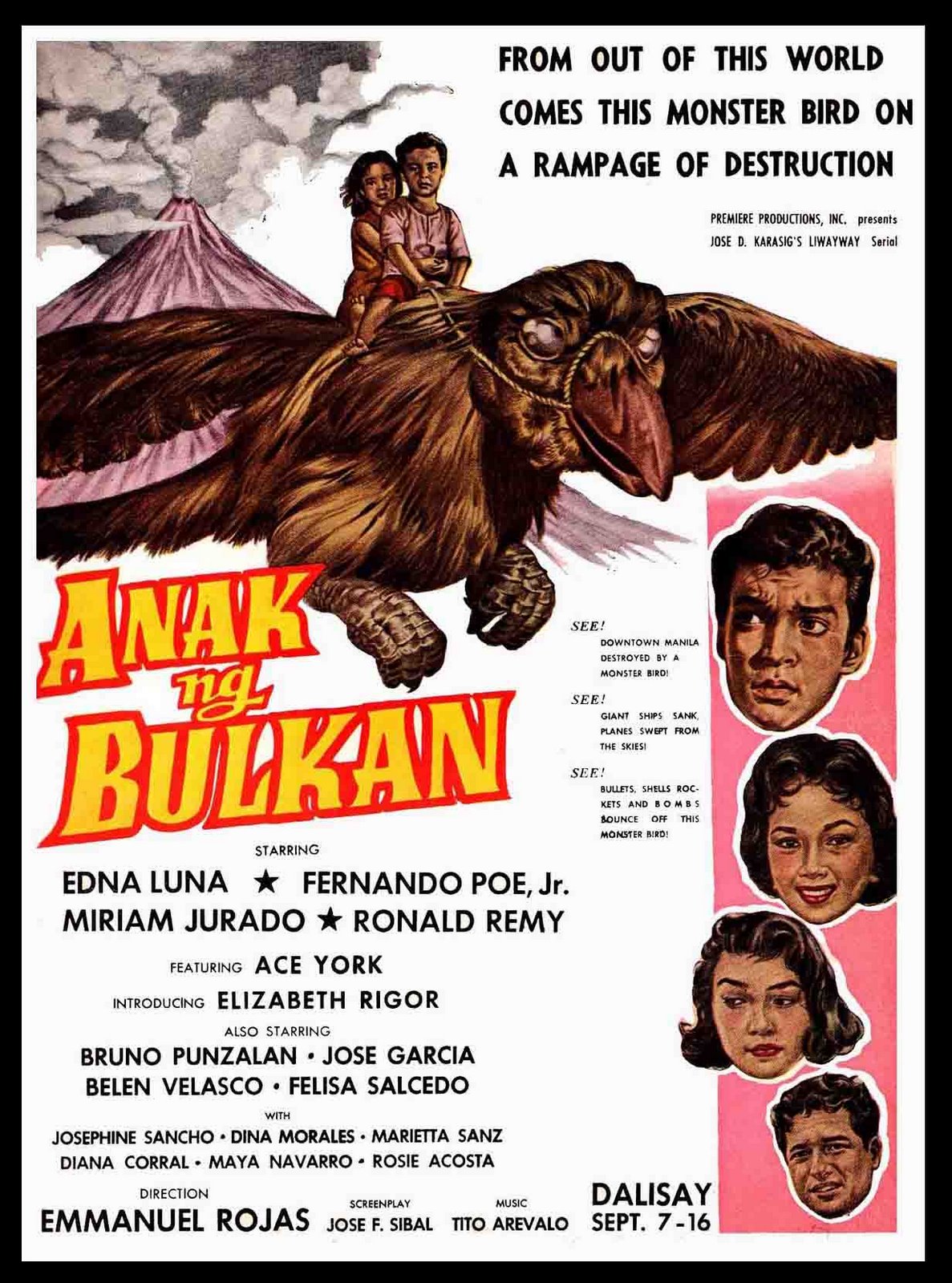 Anak ng bulkan (1959) Screenshot 1 