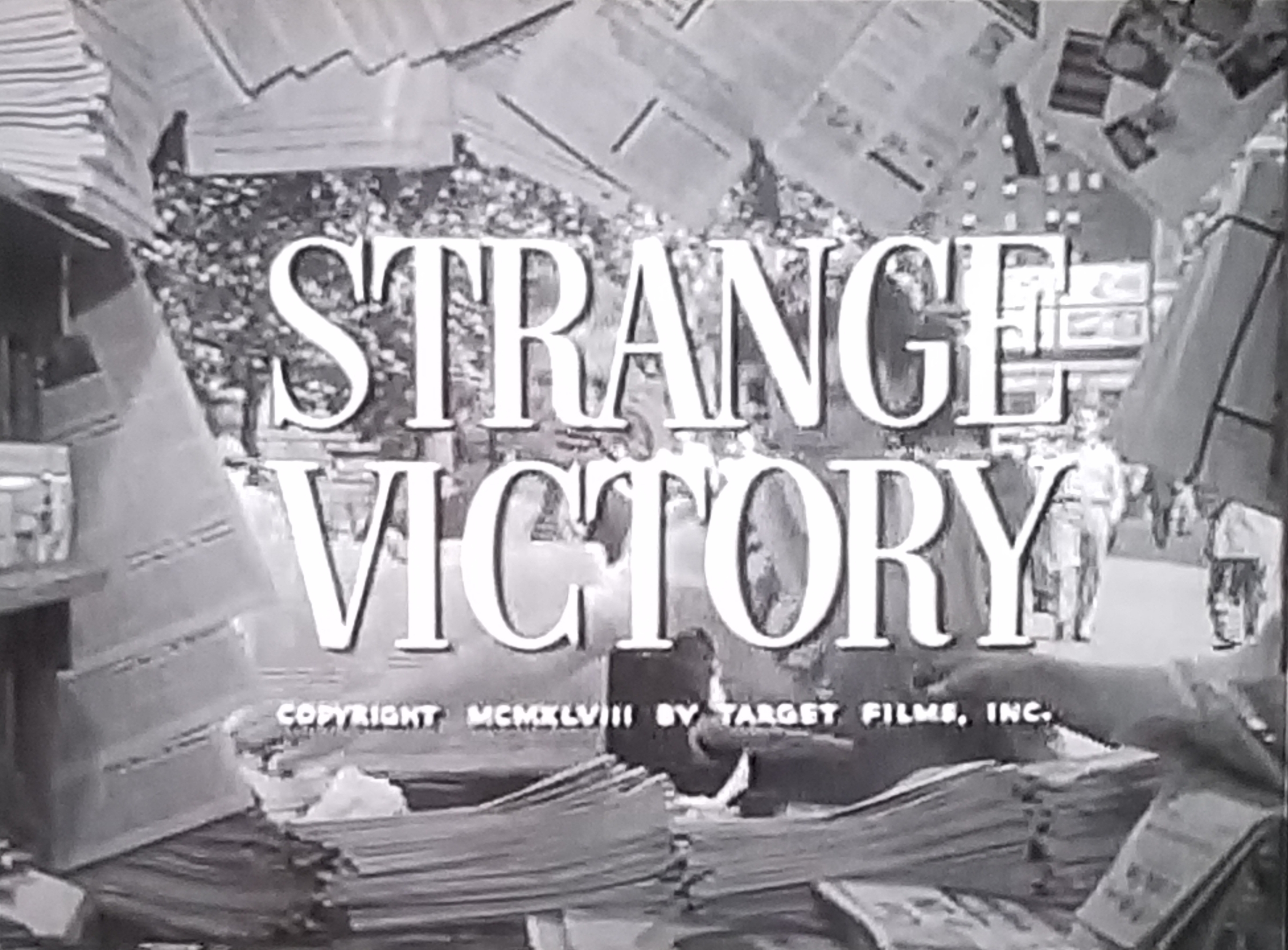 Strange Victory (1948) Screenshot 1 