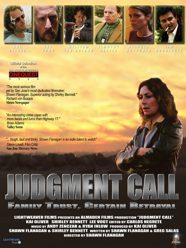 Judgment Call (2003) starring Shirley Bennett on DVD on DVD