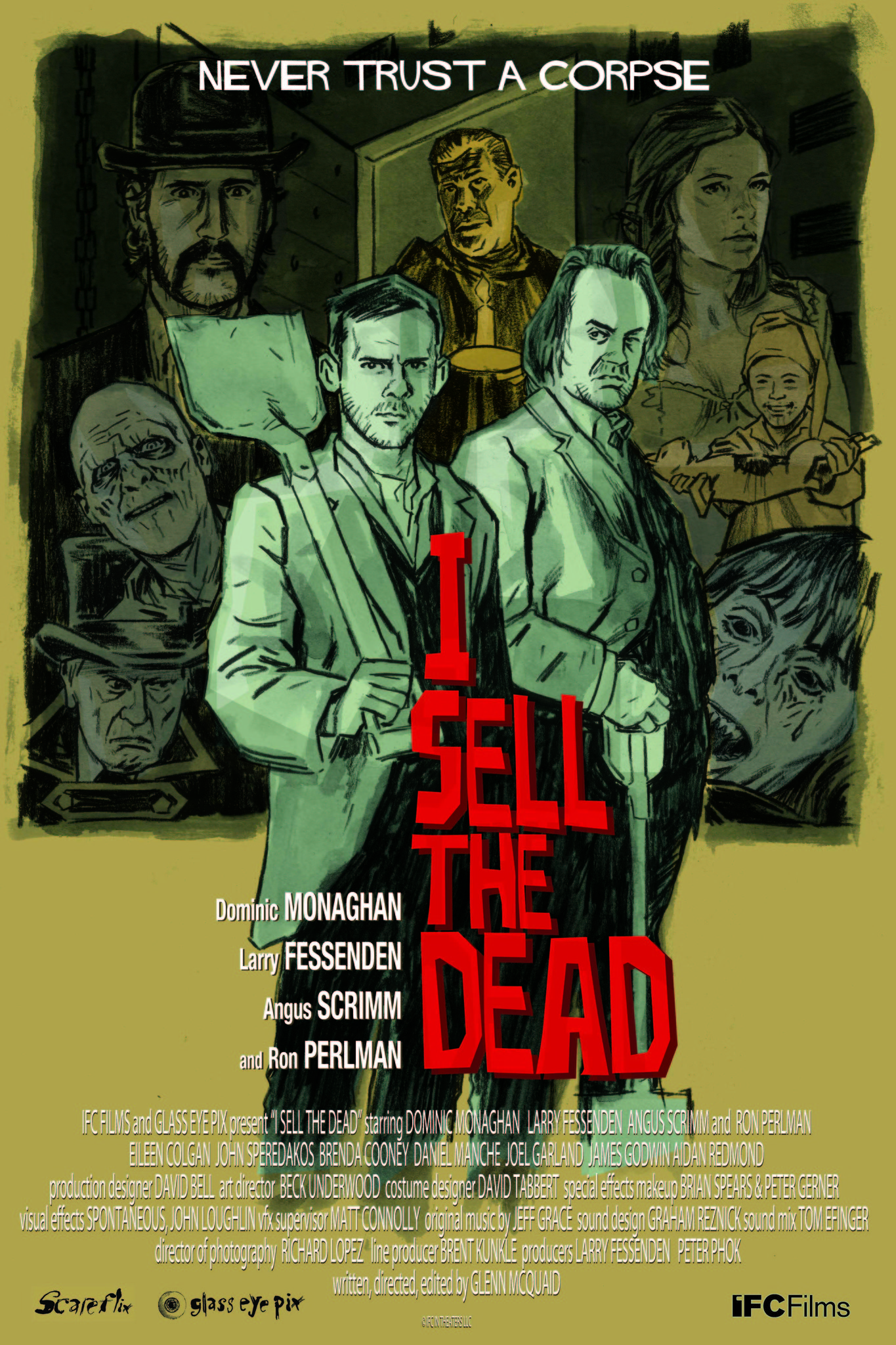 I Sell the Dead (2008) starring Dominic Monaghan on DVD on DVD