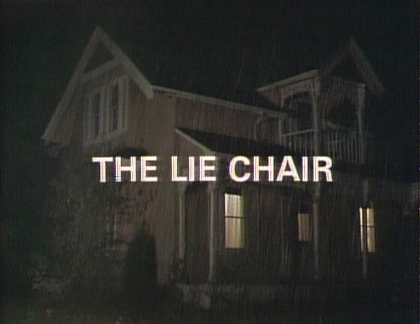 The Lie Chair (1976) starring Amelia Hall on DVD on DVD