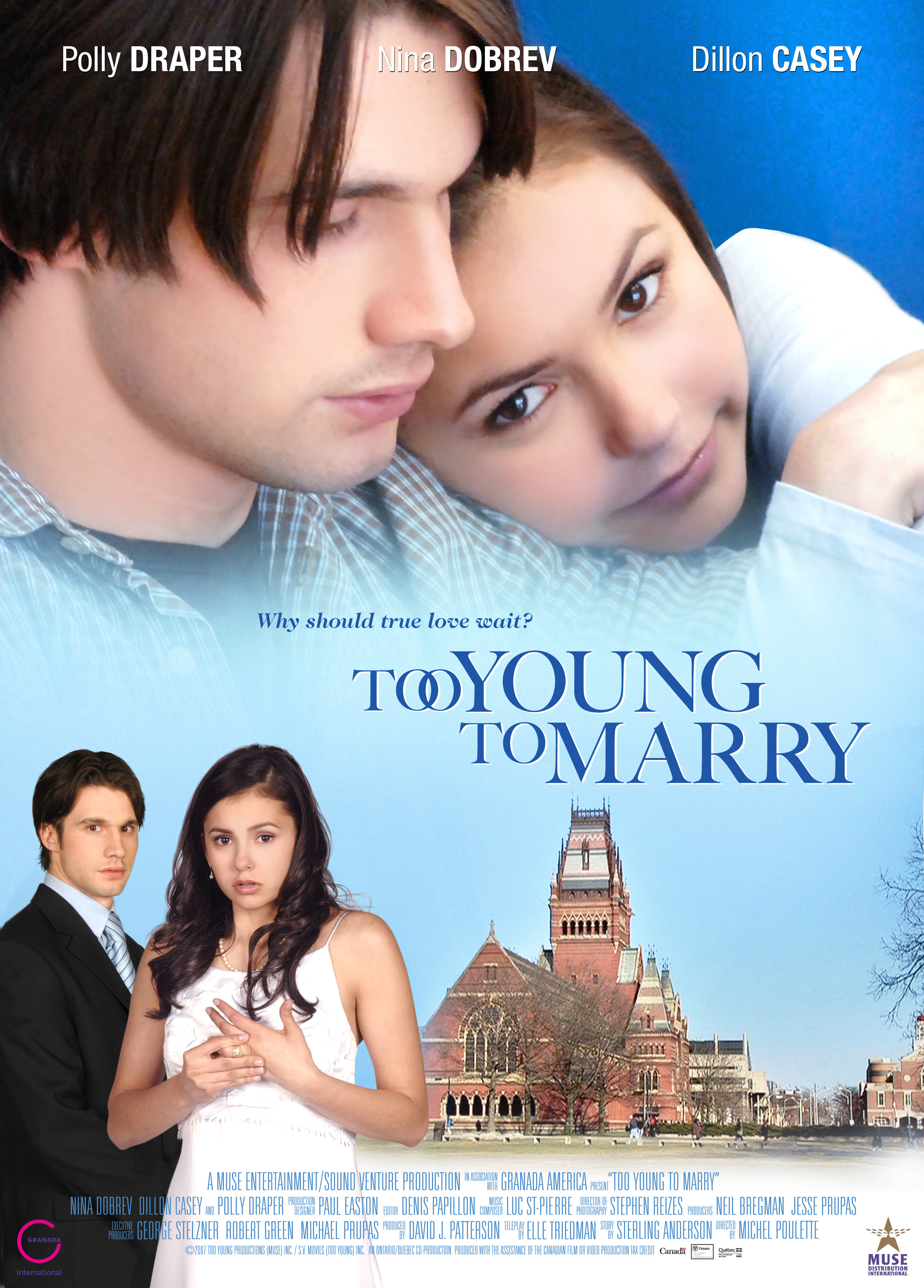 Too Young to Marry (2007) starring Nina Dobrev on DVD on DVD
