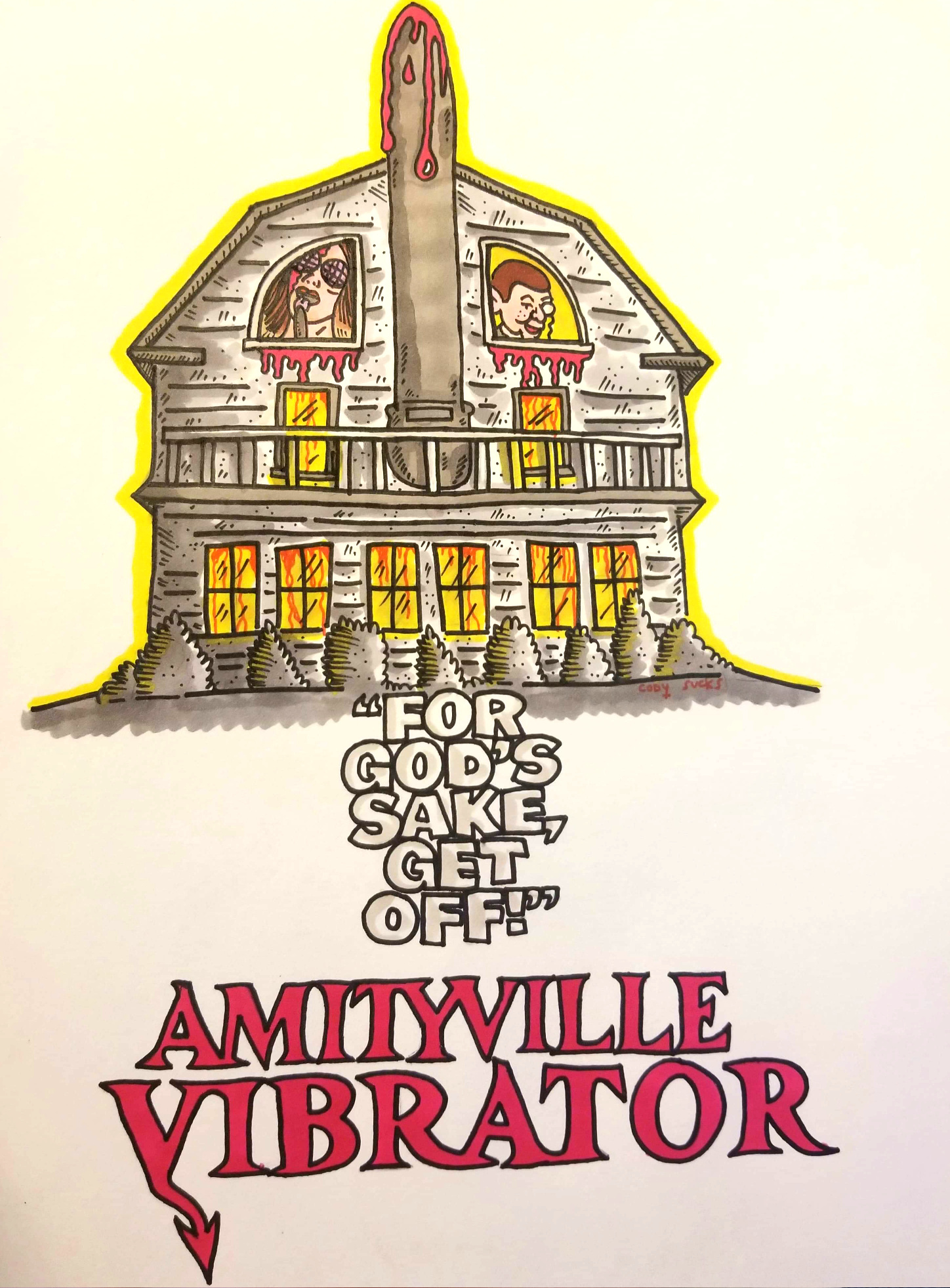 Amityville Vibrator (2020) starring Corella Waring on DVD on DVD