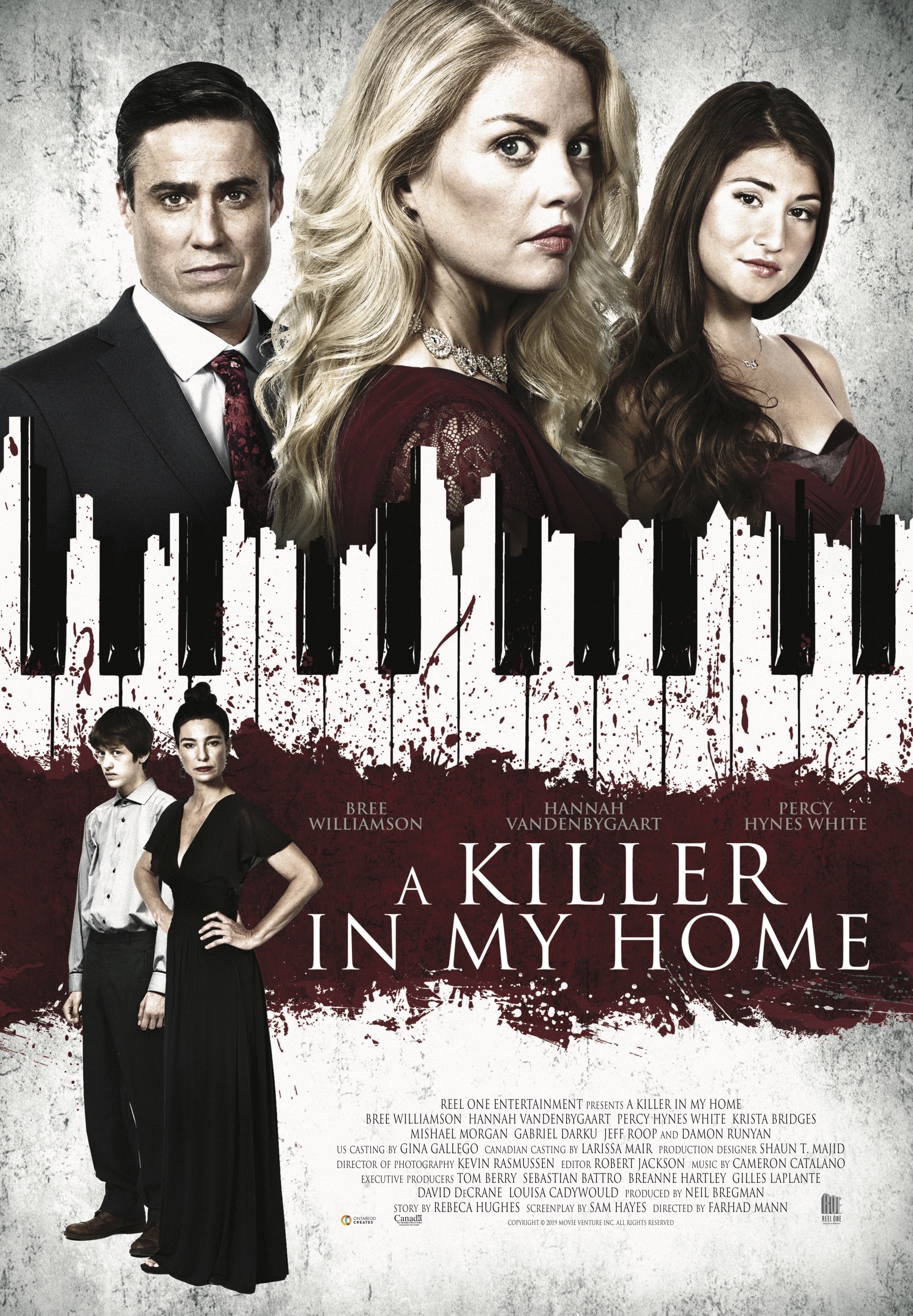 A Killer in My Home (2020) starring Krista Bridges on DVD on DVD
