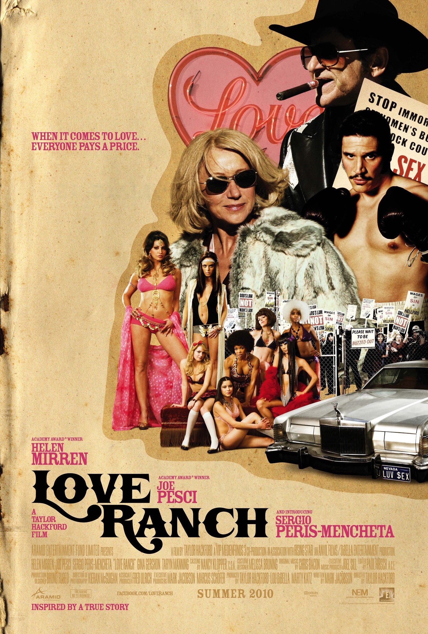 Love Ranch (2010) starring Helen Mirren on DVD on DVD