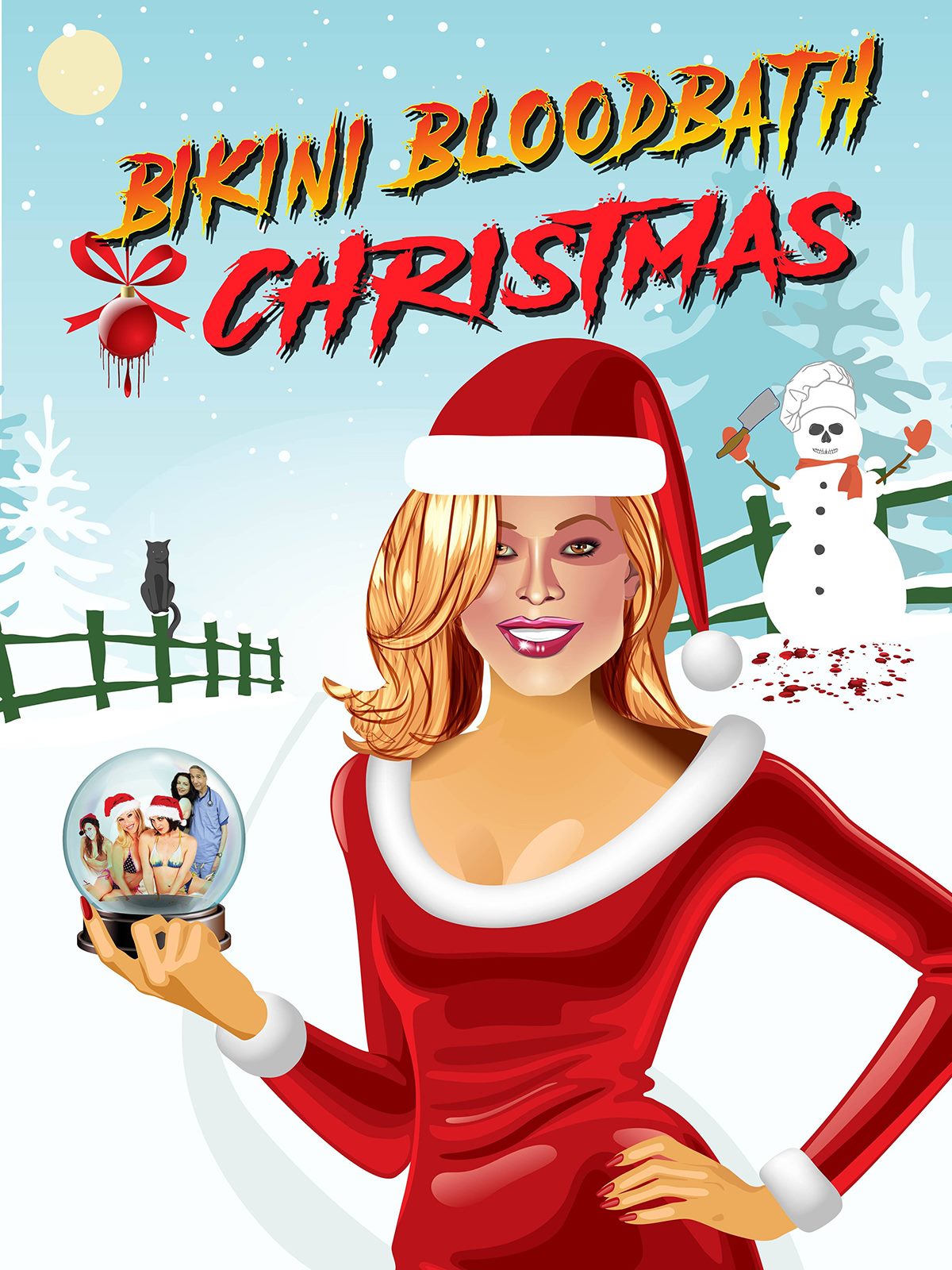 Bikini Bloodbath Christmas (2009) starring Debbie Rochon on DVD on DVD